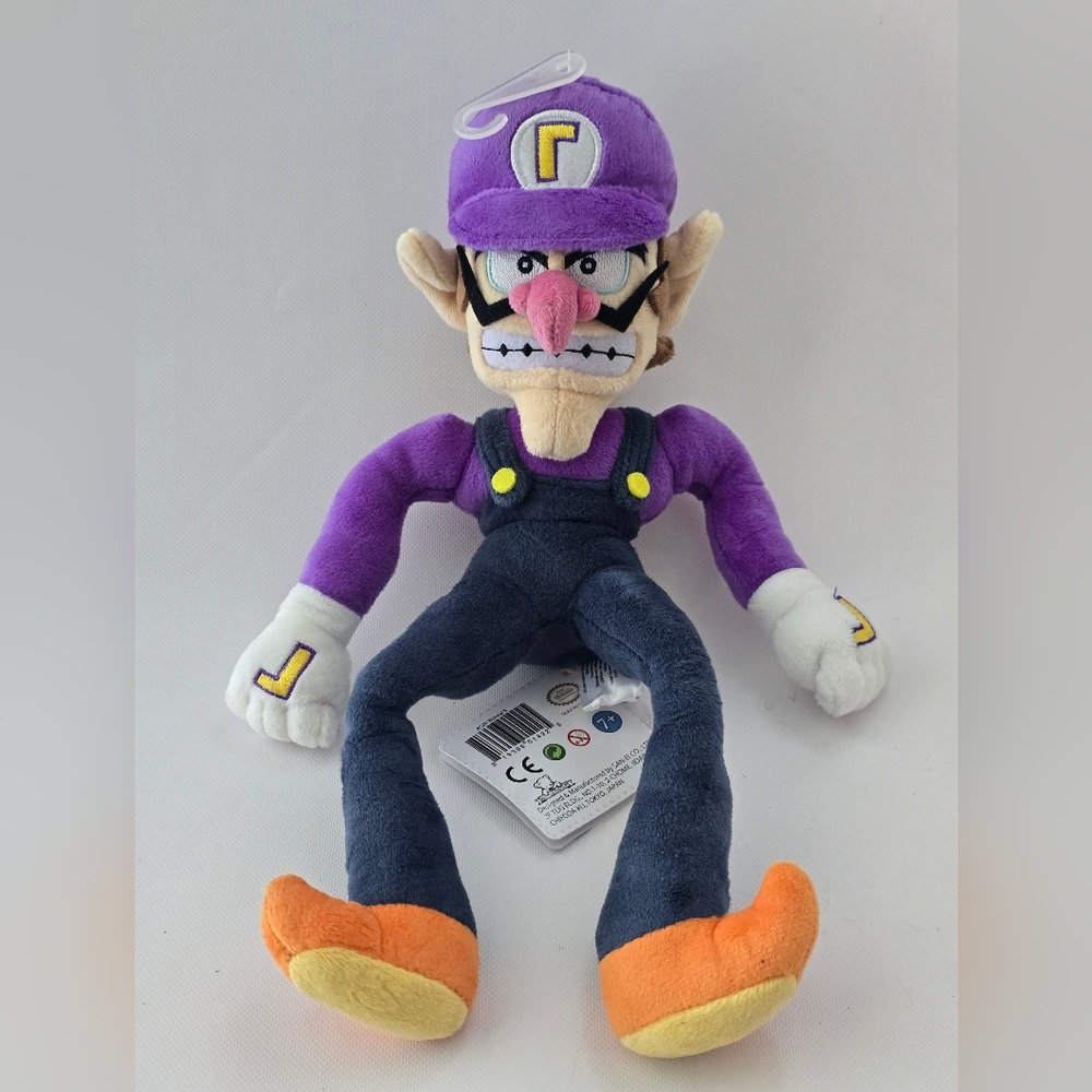 Super Mario Waluigi Plush All-Star Collection Nintendo Little Buddy 2017 NWT